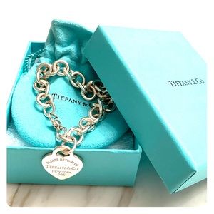 Tiffany & Co. Heart Tag Sterling Silver Bracelet